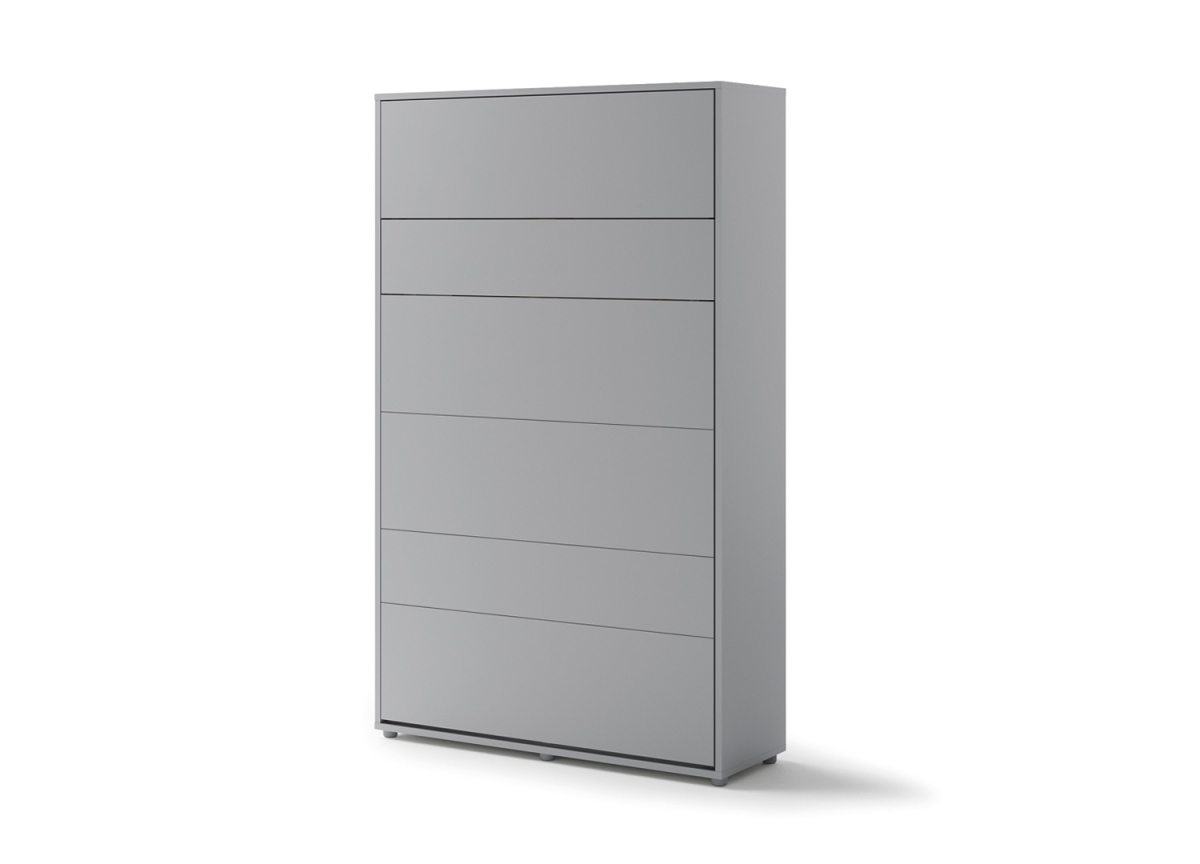 Lit coffre pliant couleur gris 120x200 cm