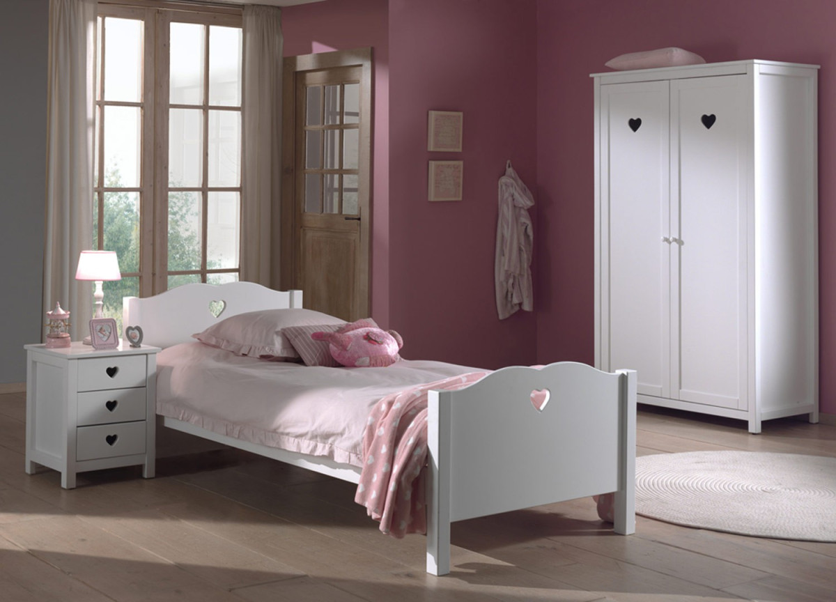 Chambre A Coucher Pour Jeune Fille Pour Chambre Enfant Ado