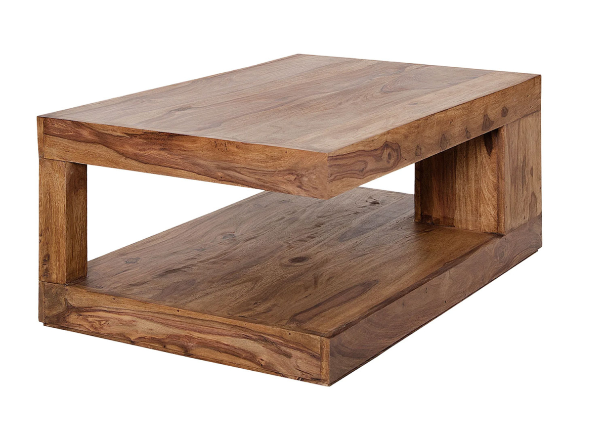 Table basse originale en bois massif Table basse originale en bois massif