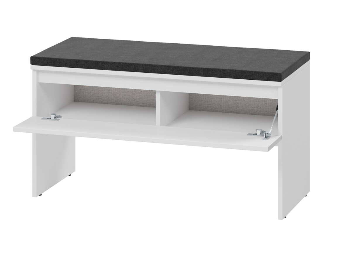 Banc à chaussures blanc moderne