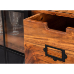 Buffet Vintage en Bois et Métal 150 cm