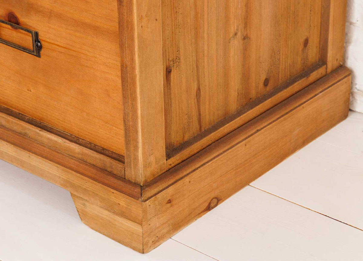 Meuble Buffet Rustique 6 Tiroirs - 2 Portes