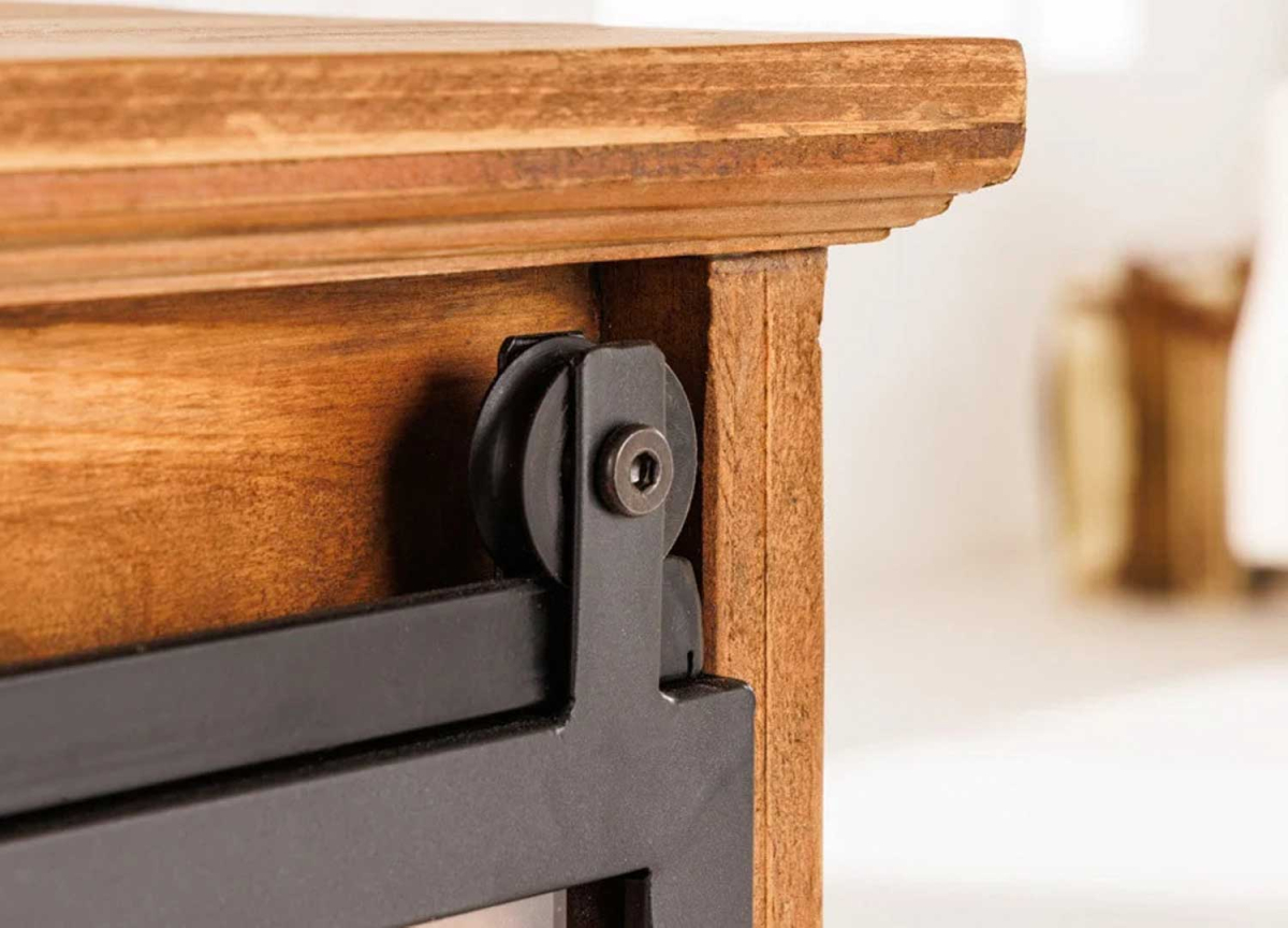 Meuble Buffet Rustique 6 Tiroirs - 2 Portes