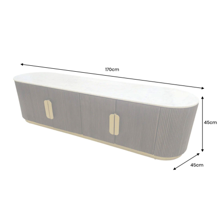 Meuble TV Design Gatsby 170 cm
