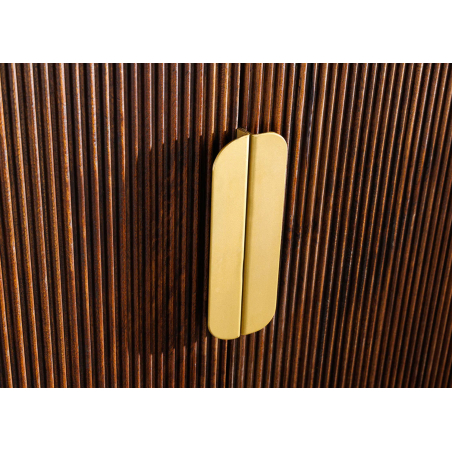 Buffet Rétro Gatsby 4 Portes Bois et Marbre