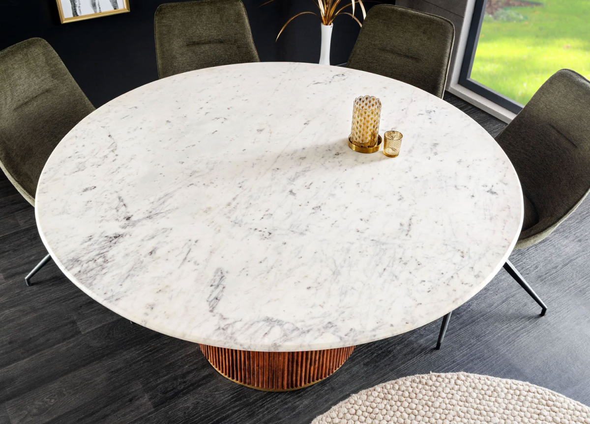 Grande table ronde 140 cm