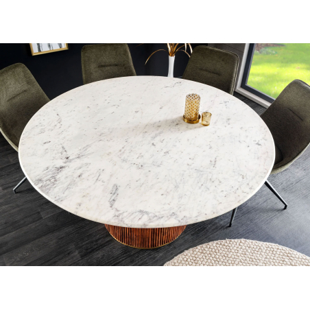 Grande table ronde 140 cm