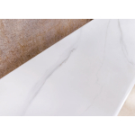 Console Luxe Marbre Blanc et Doré