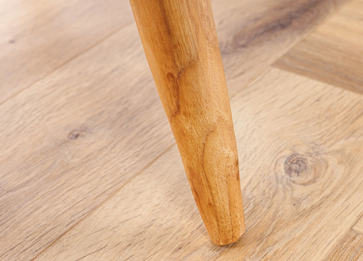 Table Basse en Teck Massif – Design Naturel et Artisanal