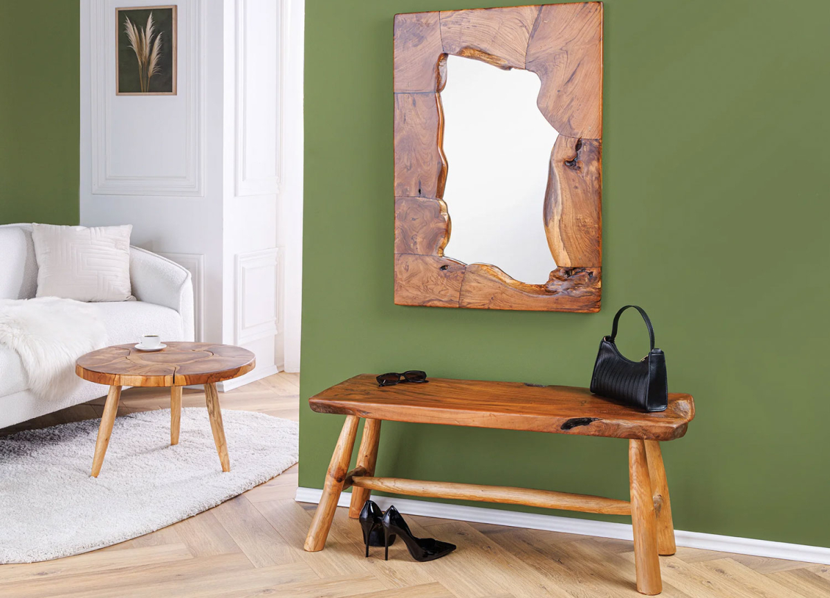 Mobilier en teck artisanal
