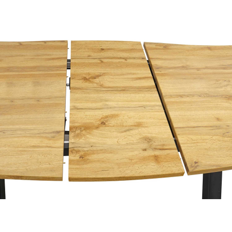 Table à Manger Extensible Bois et Métal