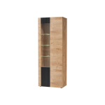 Vitrine tendance avec LED – Style naturel et contemporain