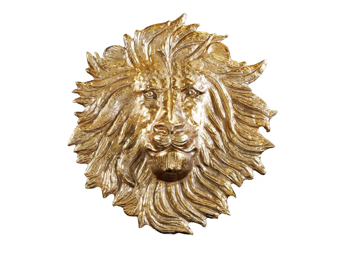 Sculpture Tête de Lion