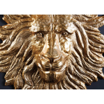 Décoration Murale Lion Doré