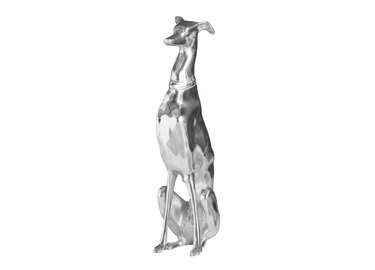 Sculpture Chien Design – Métallisée 69 cm Sculpture Chien Design – Métallisée 69 cm