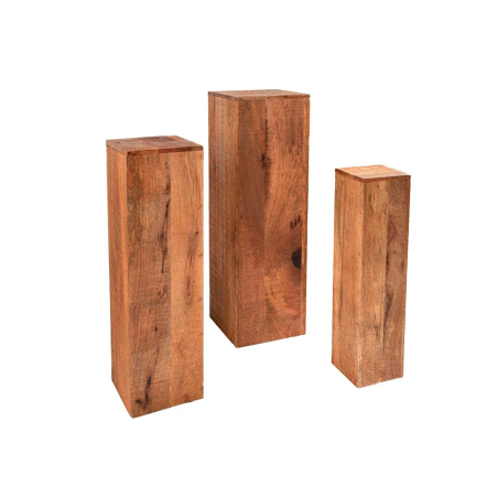 Ensemble de supports déco pour salon zen
