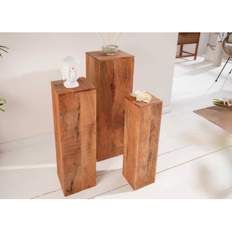 Piédestaux déco style zen & bohème