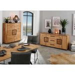 Buffet Moderne Chêne Massif Huilé