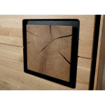 Bahut Contemporain Bois de Chêne Naturel