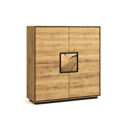 Meuble de rangement en chêne massif