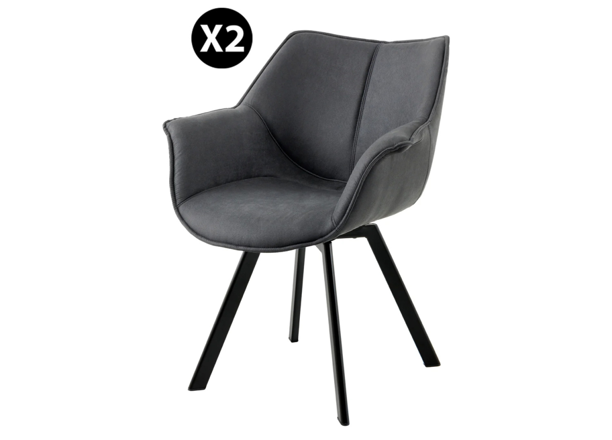 Tissu Pour Recouvrir Chaise De Salle à Manger Chaises de salle à manger design tissu gris