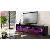Meuble TV Design Laqué Noir