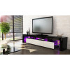 Meuble TV Design Laqué Noir