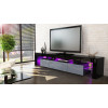 Meuble TV Design Laqué Noir