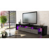 Meuble TV Design Laqué Noir