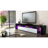 Meuble TV Design Laqué Noir