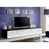 Meuble TV Bas 2m Noir-Blanc