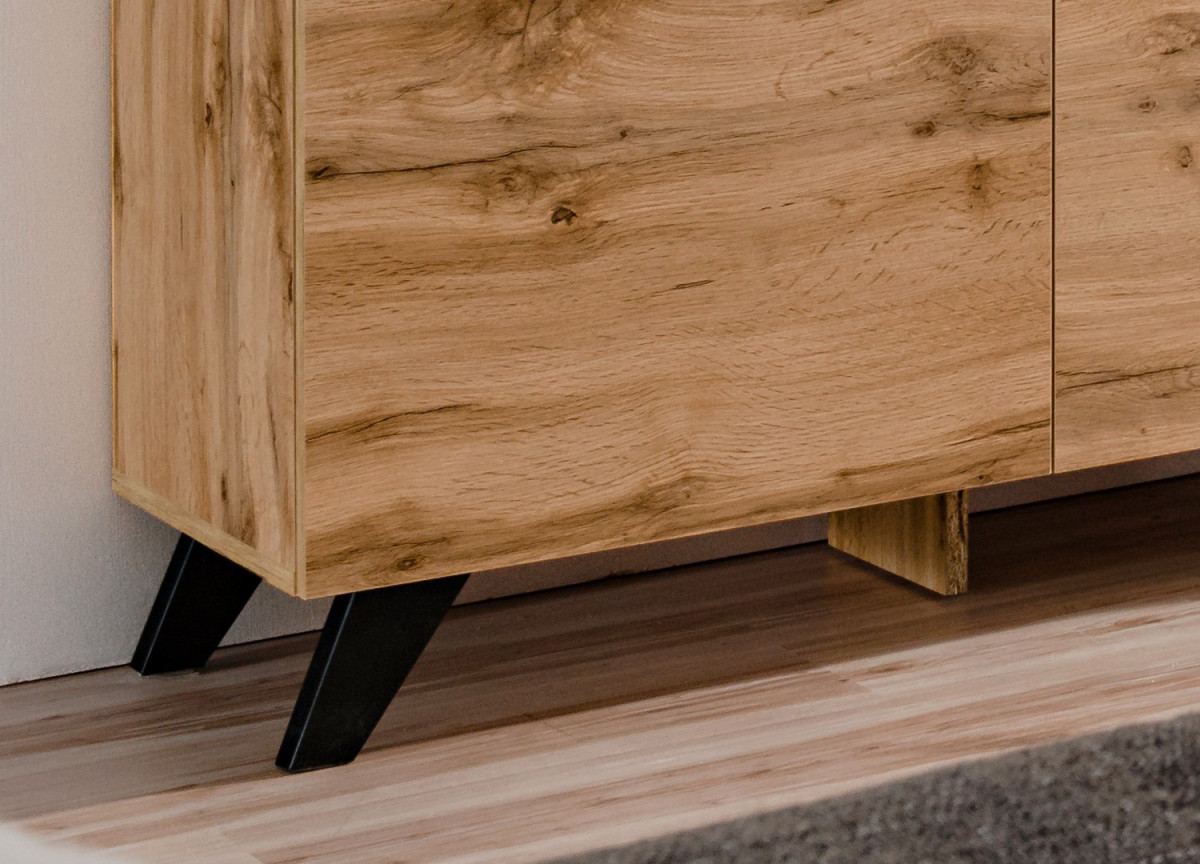 Ensemble Salon TV en Bois Moderne pas cher