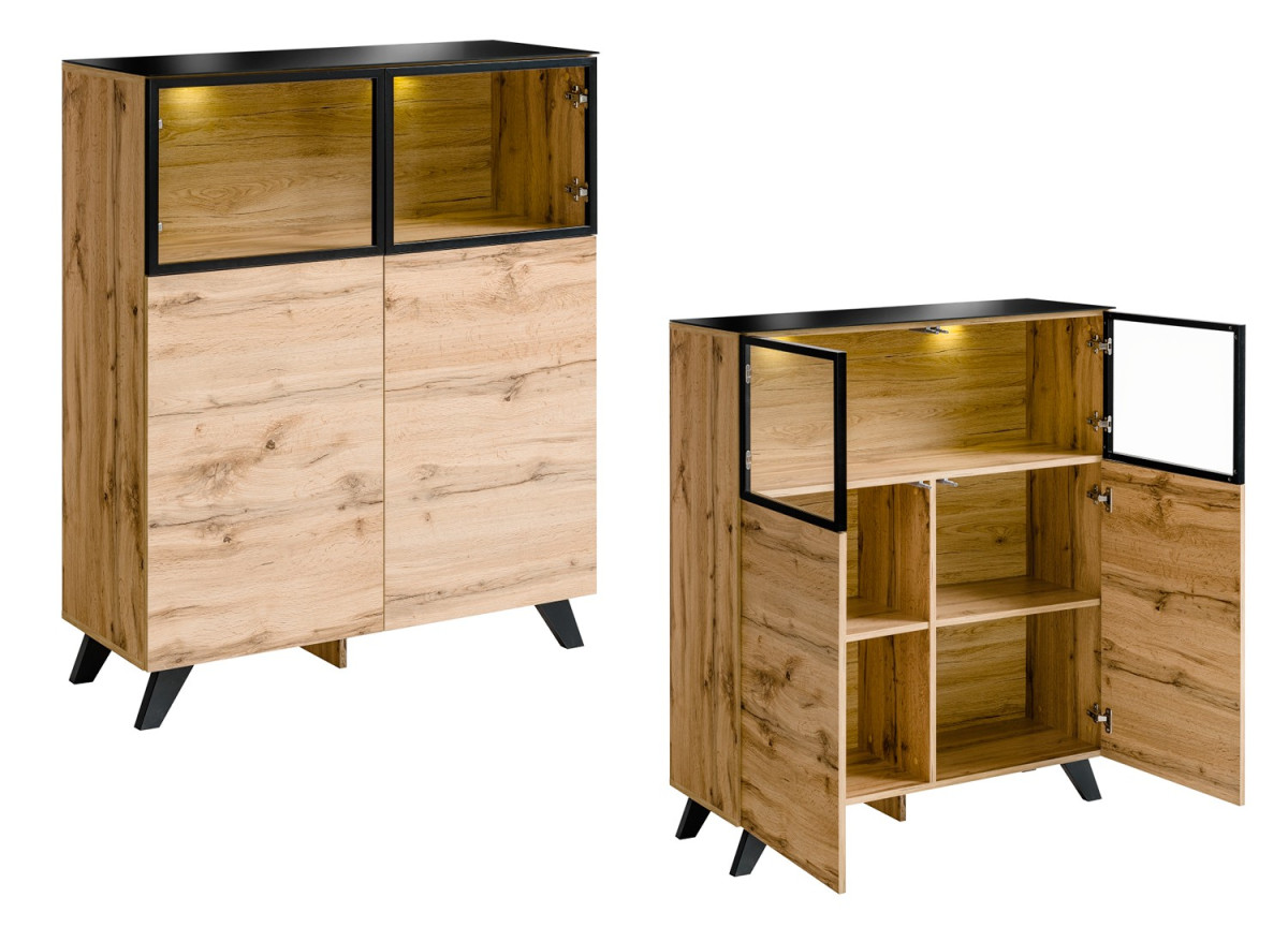 Buffet Moderne en Bois Scandinave