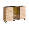 Grand Buffet Moderne en Bois Scandinave