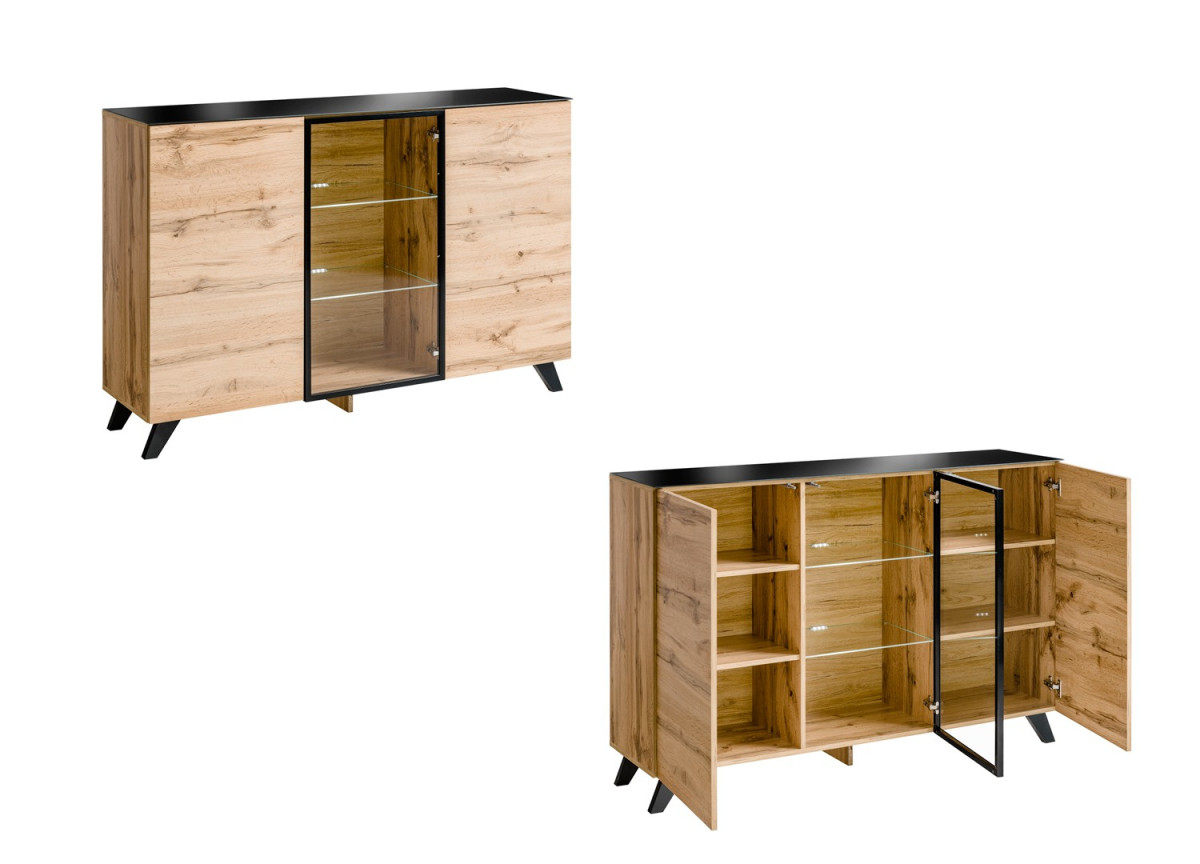Meuble de Salon en Bois Moderne style scandinave