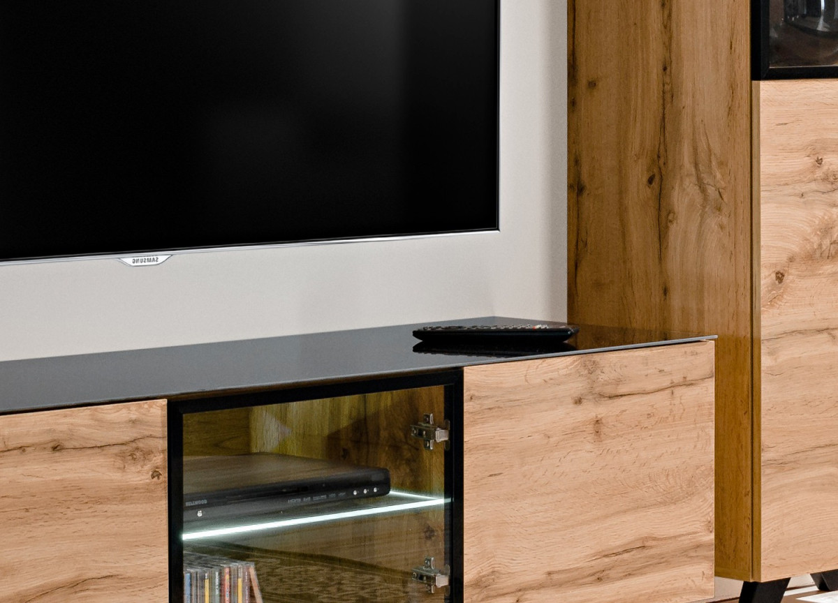 Meuble de Salon en Bois Moderne style scandinave