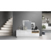 Meuble TV Design Blanc Brillant