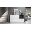 Buffet Design Blanc Brillant