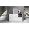 Buffet Design Blanc Brillant