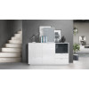 Buffet Design Blanc Brillant