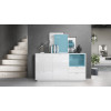 Buffet Design Blanc Brillant