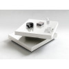 Table Basse Blanche Plateau Amovible