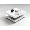 Table Basse Blanche Plateau Amovible