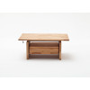 Table Basse Relevable en Bois - Effet Lattés