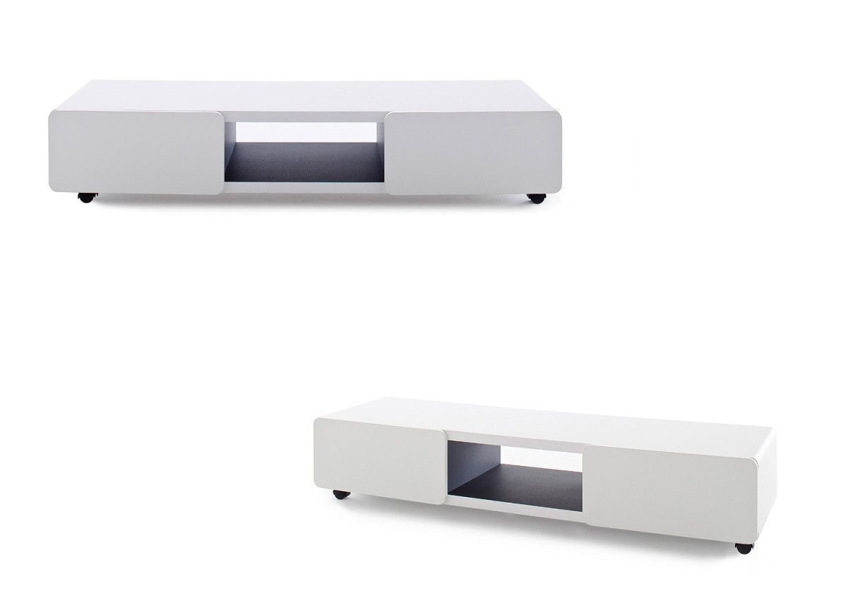 Meuble TV Design sur Roulettes
