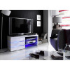 Meuble TV LED Blanc Laqué