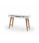 table console blanche scandinave