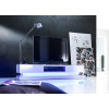 Meuble TV LED Laqué Blanc Design