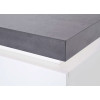 Meuble TV LED Gris et Blanc