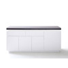 Buffet Gris et Blanc Lumineux